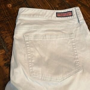 Vineyard Vines Men's Flat Front Cotton Pants Light Blue 38 X 30